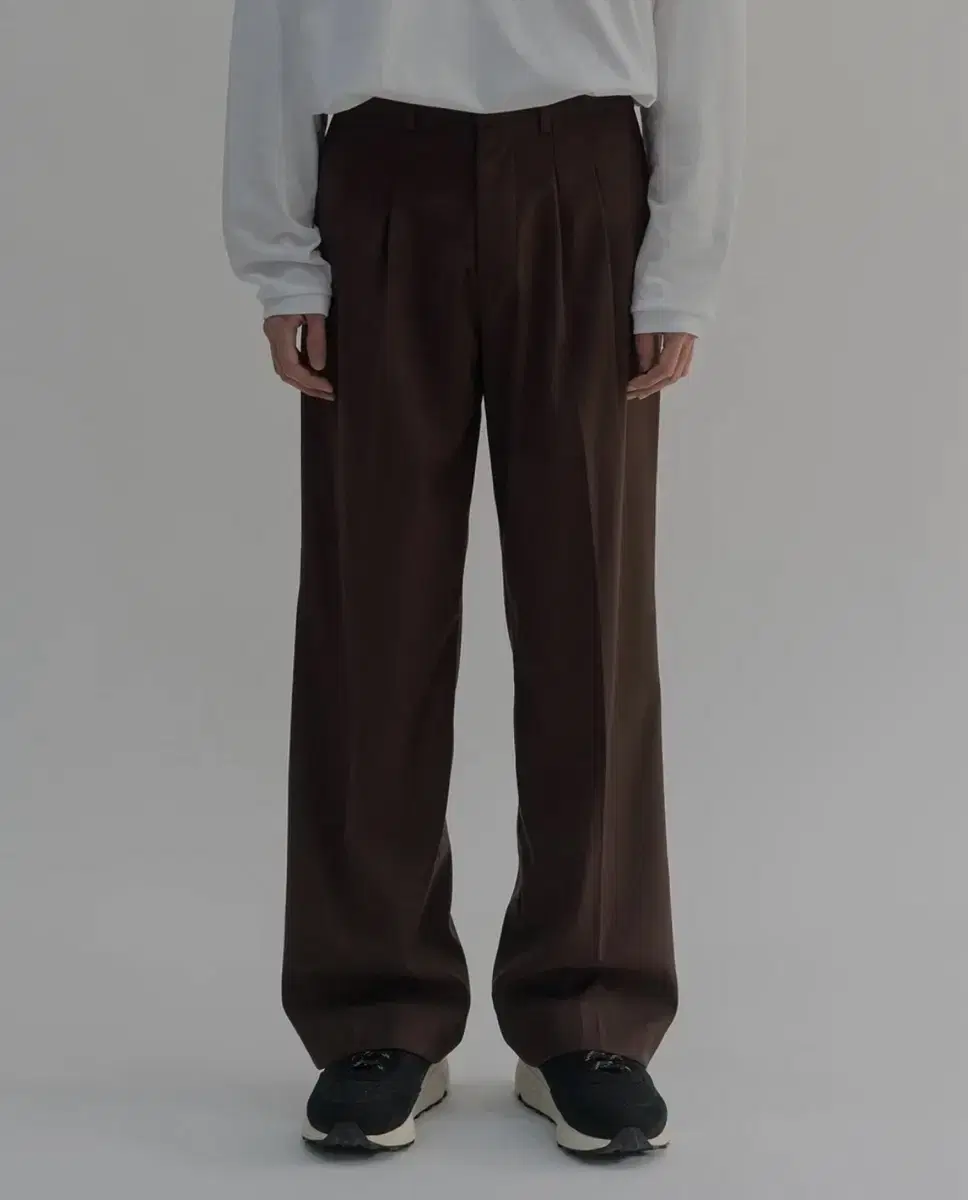 HIFIFNK(하이파이펑크) two wide trousers_Brown